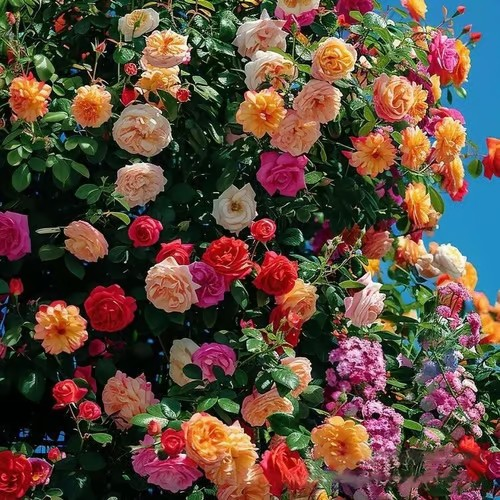 Climbing Vine Rose Flowers🌹